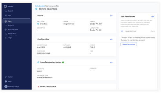 Domino Data Connectors