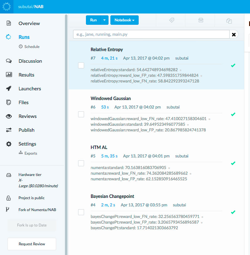 Using Domino to Perform Benchmark Tests